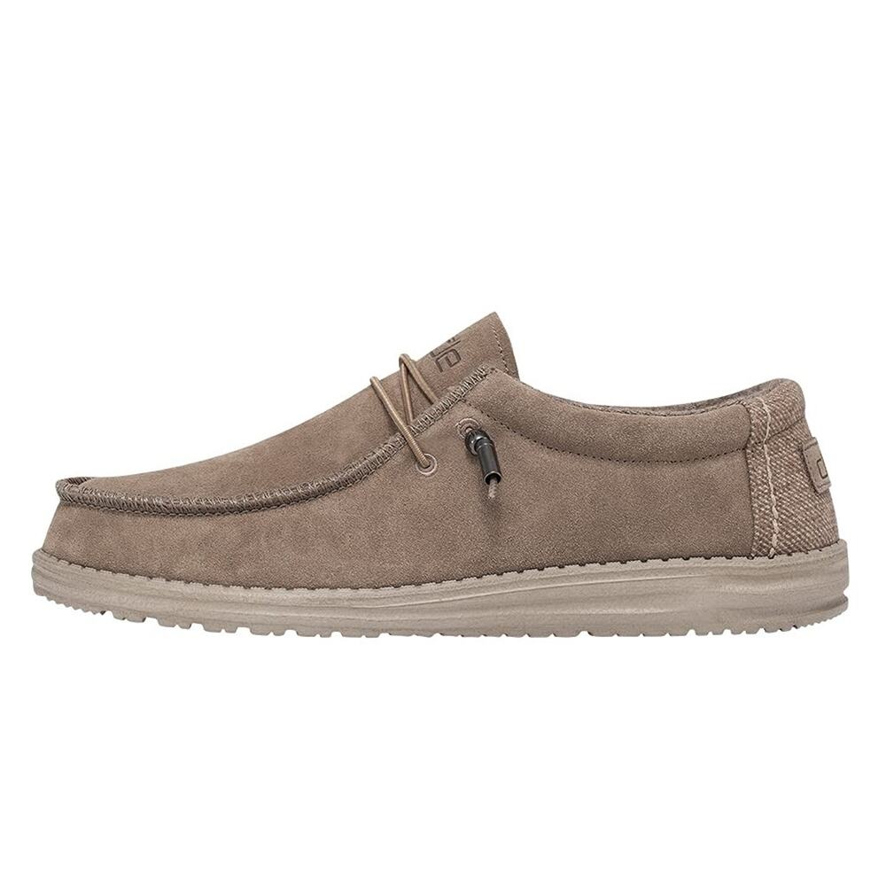 HEYDUDE MEN'S WALLY SUEDE DESERT SIZE 14 | MEN’S SHOES | MEN'S LACE UP LOAFERS